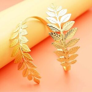Arm Leaf Gold Bracelet